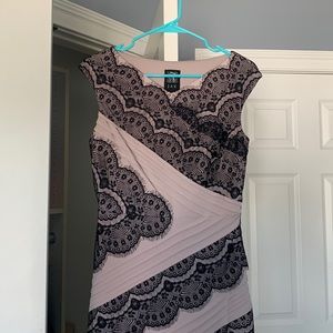 Jax knee length lace dress